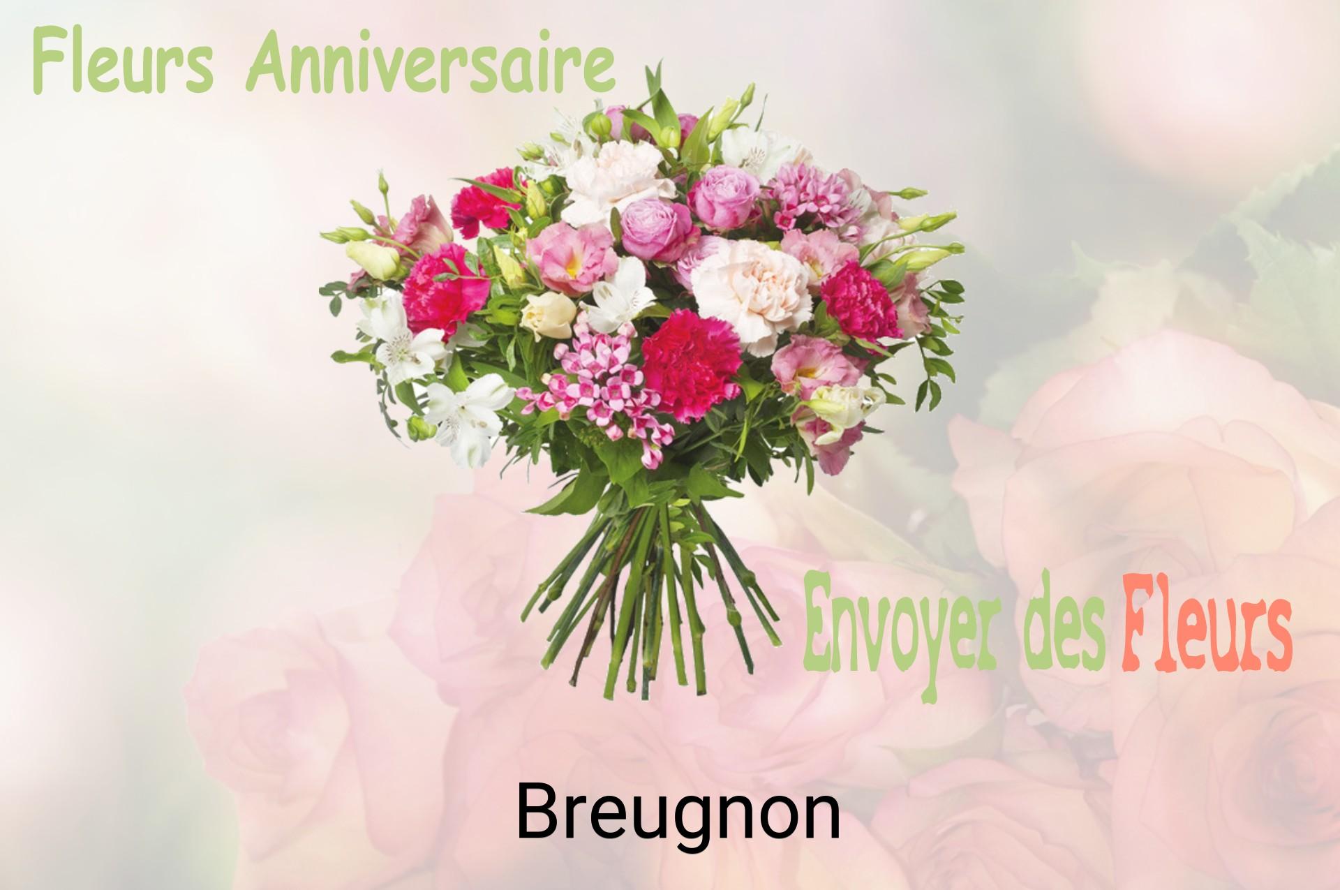Bouquet de fleurs d’anniversaire livré à Breugnon