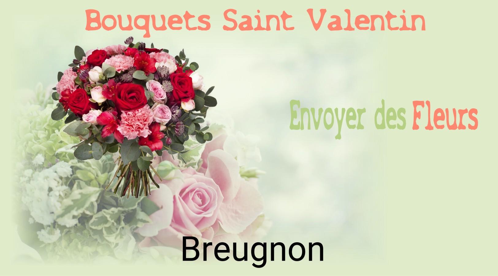 Roses de Saint-Valentin livrées à Breugnon